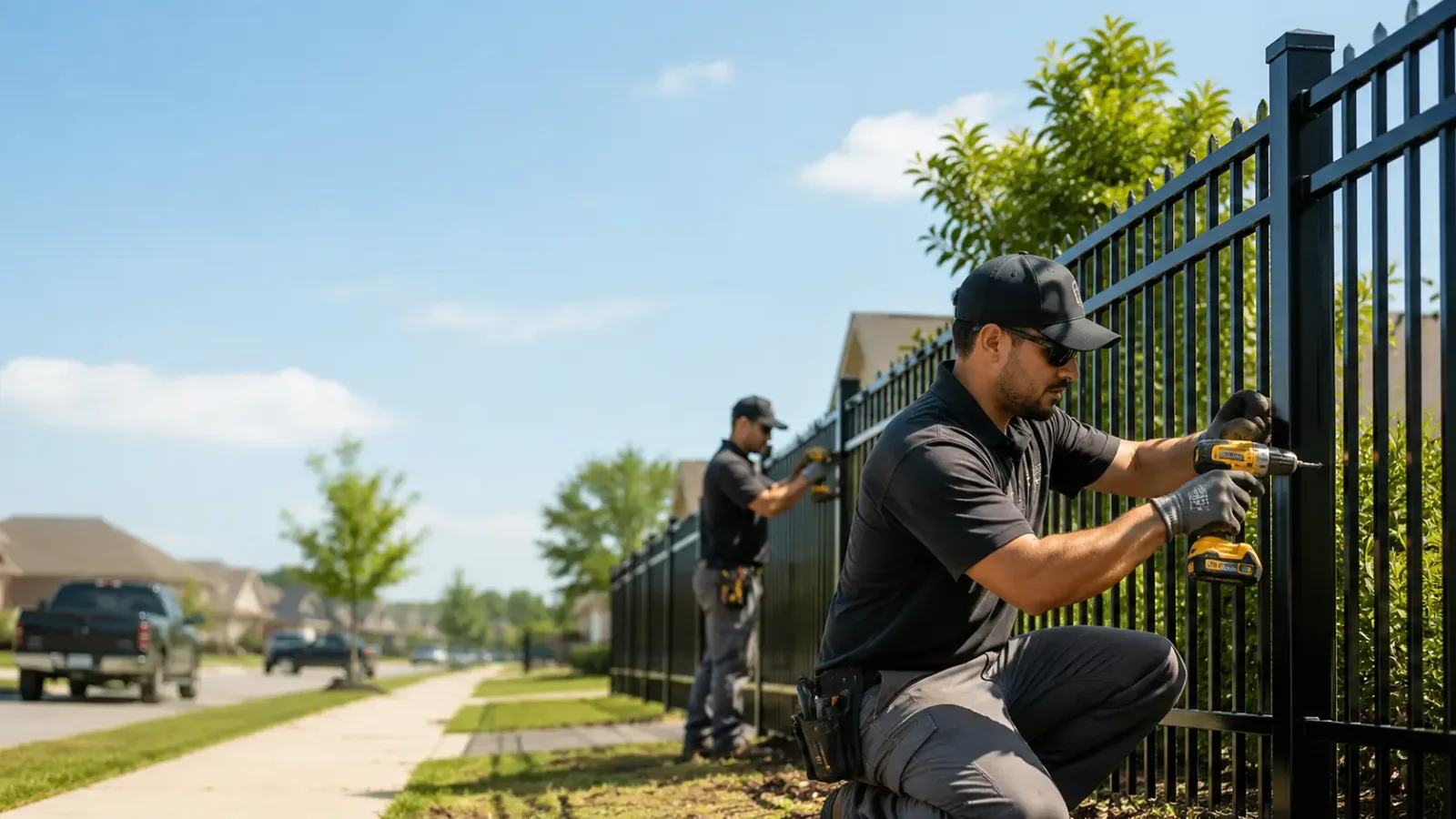 Metal Fence Installation in Glenarm, IL